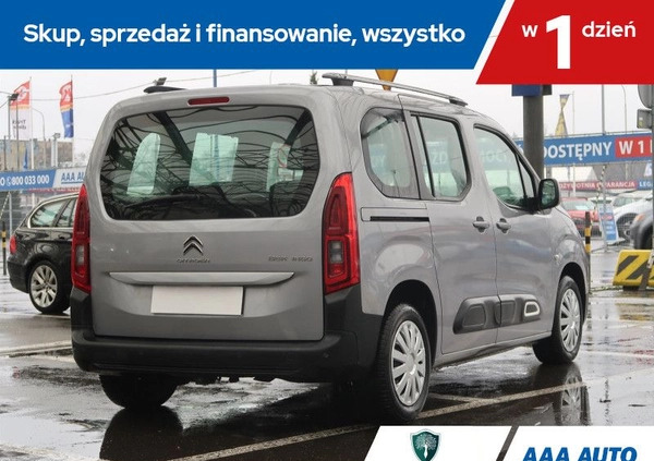 Citroen Berlingo cena 62000 przebieg: 179229, rok produkcji 2019 z Pisz małe 106